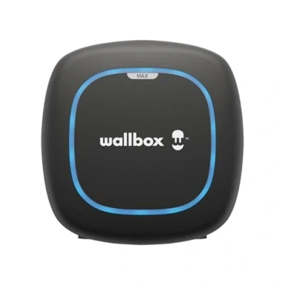 Image de Wallbox Pulsar Max, Chargeur pour Véhicules Électriques (22 KW, Type 2, Wi FI, Bluetooth, OCPP, Intérieur/Extérieur, 5m, Installation Facile), Noir