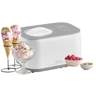 Image de Cuisinart FreezeEase Sorbetière à auto refroidissement 3 préréglages Glace, Sorbet, Yaourt glacé Aucun pré congélation nécessaire Prête en 40 minutes Fonction de maintien au frais