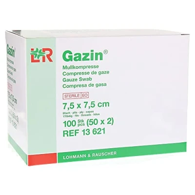Image de Mullk.Gazin Steril 8f 7,5x7,5 100 Stk