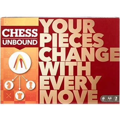 Image de Mattel Games GDG26 Freestyle Schach, 2 joueurs à partir de 8 ans, Multicolore Version Allemande