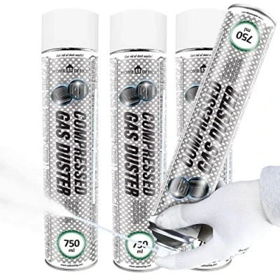 Image de AABCOOLING Bombe Froid Home&amp;Office Compressed Gas Duster 750ml air Freeze, Aide au Diagnoctic, a Froid, Spray jusqu&#039;à 50 C, Auto et Moto 3 Pièces