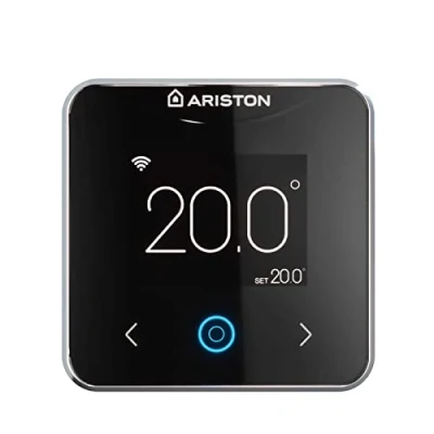 Image de Ariston 3319126 Thermostat intelligent Wifi Cube S Net câblage Noir