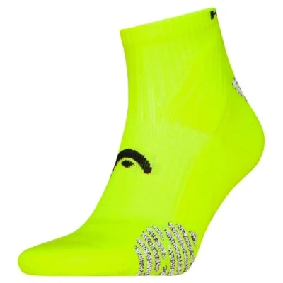 Image de HEAD Padel Chaussettes Trois Quart, Jaune, 39 42 Mixte