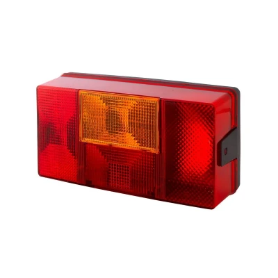 Image de HELLA 2SD 006 040 031 Feu arrière gauche rouge/jaune noir sans ampoules, pour remorques