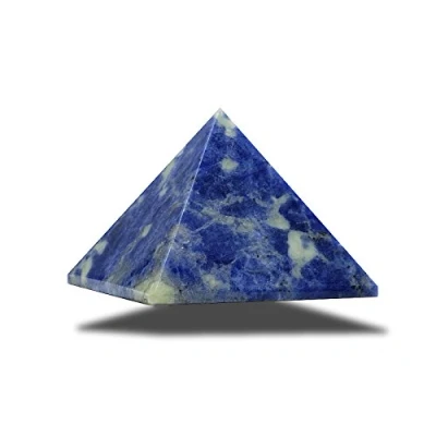 Image de Sodalite [Pyramide] Lithotherapie Pierre Naturelle Mineraux [Equilibre et Sens]