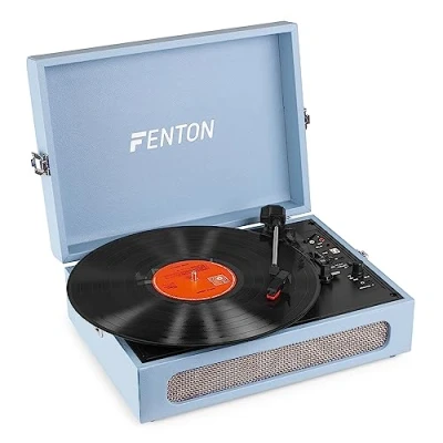 Image de Fenton RP118E Record Player Briefcase with BT in/Out