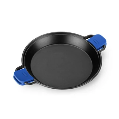 Image de Monix Solid Plat à Paella 36 cm, Fonte D&#039;Aluminium avec Antiadhésif Teflon Innovations sans PFOA, Compatible Toutes Sources de Chaleur Incluse Induction