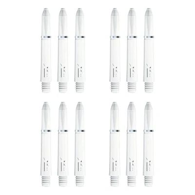 Image de RED DRAGON Trx tiges courtes blanches 4 ensembles par paquet (12 au total)