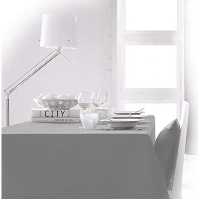 Image de Today 256214 Nappe Polyester Zinc/Gris 140 x 200 cm