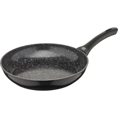 Image de GSW Barisa poêle à frire revêtue anti rayures et économe en énergie avec induction, pancake aluminium revêtement adhésif VITAFLON® QUARZIT 24 cm