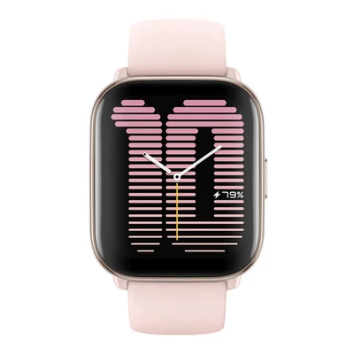 Image de Amazfit Active 4,45 cm (1.75 ) AMOLED Numérique 390 x 450 pixels Écran tactile Rose GPS (satellite) Neuf