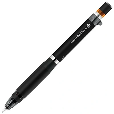 Image de ZEBRA Porte mine DelGuard type ER 0,5 mm, noir (P MA88 BK)