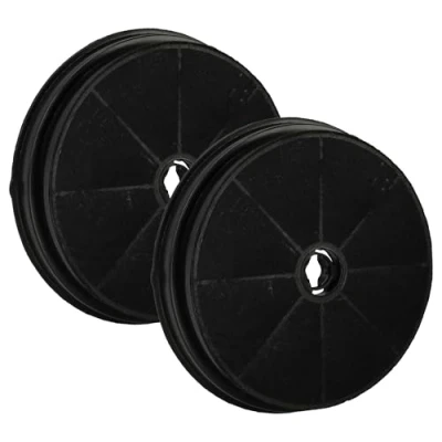 Image de vhbw 2x Filtres à charbon actif compatible avec Beko CWB 9610 X, 6610 6550 6930 9930 9550 X hotte aspirante 19 cm