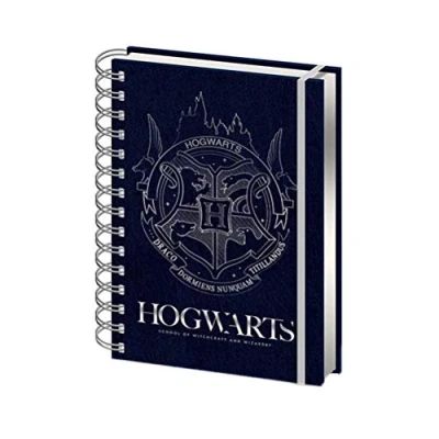 Image de Harry Potter Notebook A5 spirales (Cobalt Steel Crest)