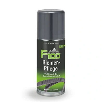 Image de Dr. Wack Spray d&#039;entretien de courroie F100 100 ml I à haute résistance l&#039;eau pour trapézoïdale ou distribution plus durée vie