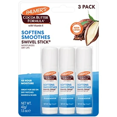 Image de PALMER&#039;S COCOA BUTTER FORMULA SWIVEL STICK 14g x 3