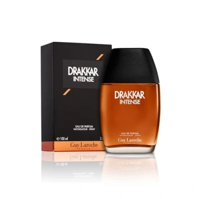 Image de Drakkar Intense de Guy Laroche Eau Parfum Séduisant &amp; Ambré et Puissant, Notes Bergamote, Daim Vanille pour Homme 100 ml