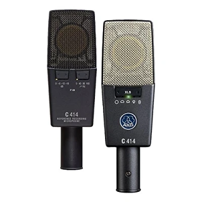 Image de AKG C414 X LS/ST C 414 XLS/ST Micro Studio Kit 2 micros + Valise Aluminium