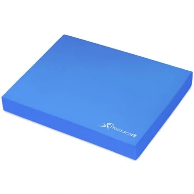 Image de ProsourceFit Exercise Balance Pad Large Cushioned Non Slip Foam Mat &amp; Knee for Fitness, Stability Training, Physical Therapy, Yoga 15&quot;x19&quot;