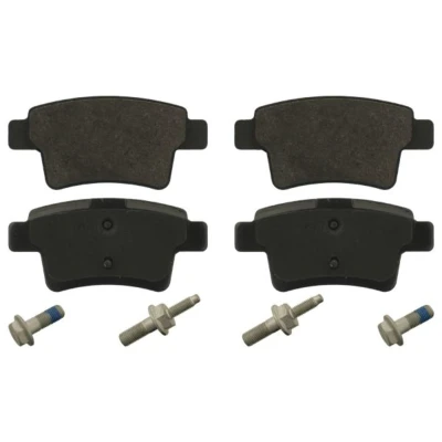 Image de FEBI BILSTEIN 16793 Jeu de plaquettes frein Essieu arrière contact signal d&#039;usure exclu avec kit vis CITROËN: C4 Picasso 1