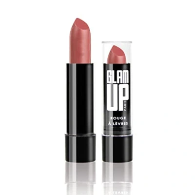 Image de Glam&#039;Up Paris Rouge à Lèvres Onctueux et Hydratant Texture Douce Fondante Couleur Lumineuse Intense N17 Délicate