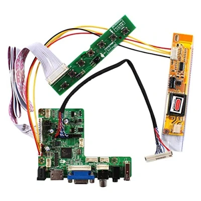 Image de VSDISPLAY Carte contrôleur HD MI VGA USB AV LVDs VS M53V2.0 30 broches pour 14,1&quot; 15,4&quot; 1280x800 B141EW04 B154EW02 LTN154X3 L01 LP154WX3 LTN154AT07 1CCFL Écran LCD