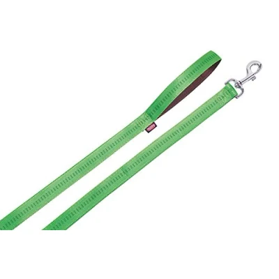 Image de Nobby Soft Grip Laisse pour Chien Vert Clair/Brun 120 cm/10 mm