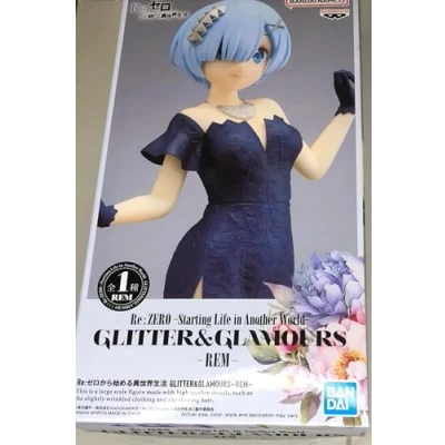 Image de Banpresto Figurine d&#039;action Rem Re:Zero Star Life In Another World Glitter et Glamours, 23 cm, Multicolore, BP88939P