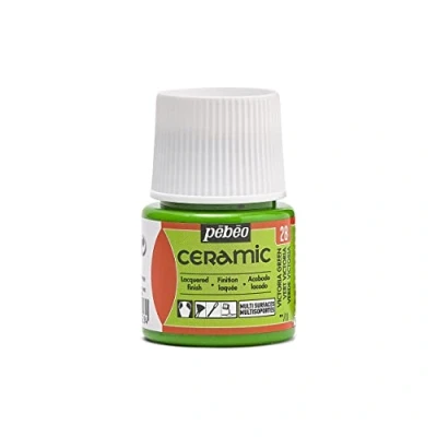 Image de 3253116 peinture a froid céramique flacon de 45ml vert clair