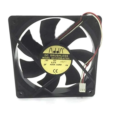 Image de N / A Cooling Fan ADDA AD1212HB A73GL 12025,Server Cooler 12025 dc12V 0.37A, Chassis for 3 wire
