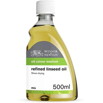 Image de Winsor &amp; Newton Additif Huile De Lin Raffinée 500 ml