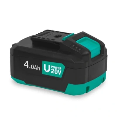 Image de VONROC Batterie 20V 4.0Ah Port USB C bidirectionnel et powerbank en Un Compatible avec Power Delivery (PD) protégée par la Protection électronique des cellules.