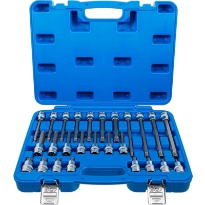 Image de BGS 5180 Jeu de douilles à embouts 12,5 mm (1/2&quot;) Denture multiple intérieure (pour XZN) 26 pièces
