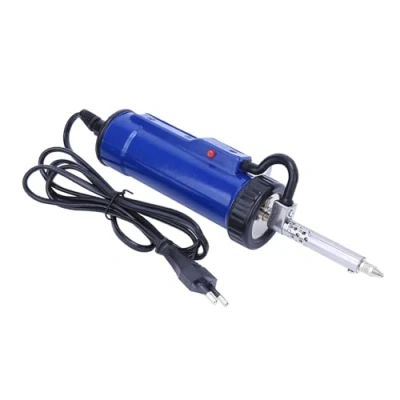 Image de ADT 3 Ventouse à Souder Électrique 220V/30W, Fer de Pompe dessouder Sous Vide Électrique, Outil Pistolet a etain(EU Plug)