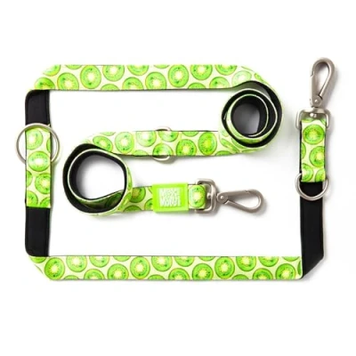 Image de Max &amp; Molly Laisse Multifonction pour Chien de 2 m avec mousquetons, Kiwi/M rembourrée, sûre et Flexible Confort Votre fidèle Compagnon