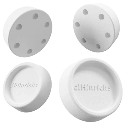 Image de Hinrichs Ensemble de quatre Amortisseurs vibrations pour lave linge Pieds en caoutchouc Antivibration Accessoire AEG Bosch Siemens Privileg