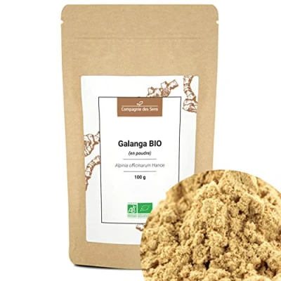 Image de Galanga BIO En poudre 100g Épice certifiée
