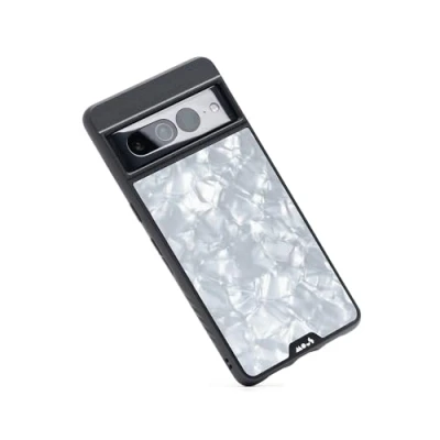 Image de Mous Coque pour Google Pixel 7 Pro Acétate Blanc Limitless 5.0 Protection Compatible avec MagSafe Case Antichoc