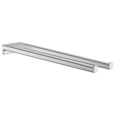 Image de hansgrohe AddStoris Porte serviettes double branche 450 mm, chromé, 41770000