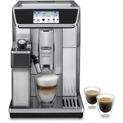 Image de De&#039;Longhi PrimaDonna Class ECAM650.85 MS, Machine a Café Grain, Expresso et Cappucino, 1450W, 2L, Argent