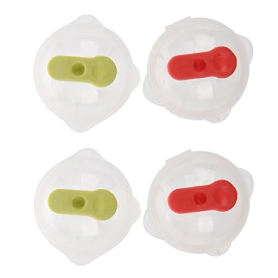Image de Trisoye 4 x Moule de bac a glacons en forme boule plastique Transparent