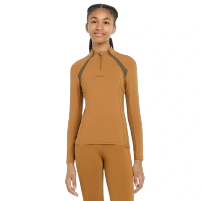 Image de LeMieux Base Layer Young Rider Mia Mesh Ginger