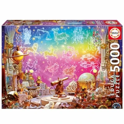 Image de Educa Puzzle de 5000 pièces pour Adultes Astrologie. Comprend Un Service pièce Perdue. Dimensions : 157 x 107 cm. À partir 14 Ans (20260)