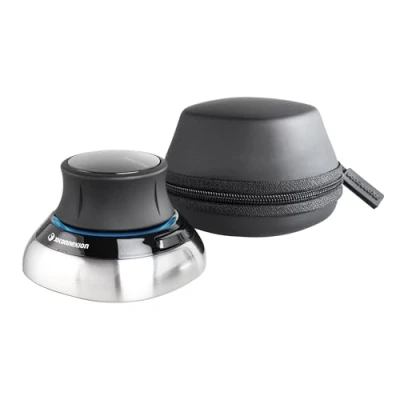 Image de 3Dconnexion SpaceMouse Souris 3D 2 boutons sans fil Bluetooth, 2.4 GHz