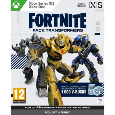 Image de Fortnite : Pack Transformers (Code in a Box) (XBOX SERIES)