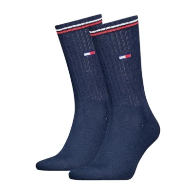 Image de Tommy Hilfiger 2ER PACK Chaussettes, Homme, Taille: 39 42, Blau
