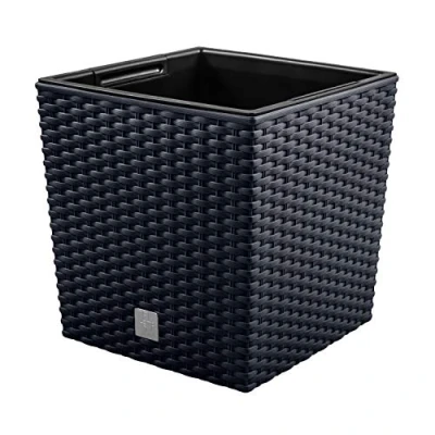 Image de Marmite Rato 16,3 litres avec insert 22,5 x 42 cm en couleur anthracite
