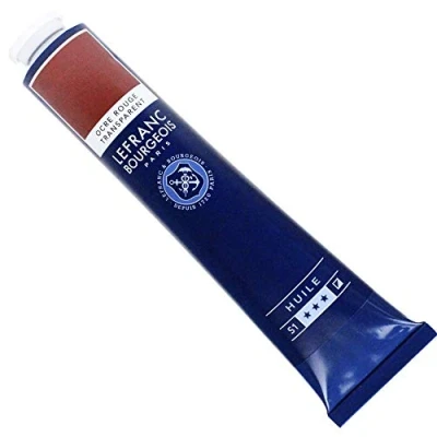 Image de Lefranc Bourgeois Huile Fine 150ml Ocre Rouge