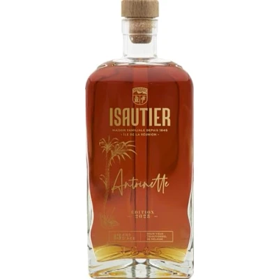 Image de ISAUTIER 13 ans 2006 Antoinette Batch #2 Rhum vieux Notes d&#039;agrumes &amp; Amande Origine : La Réunion 58% Alcool 70 cl