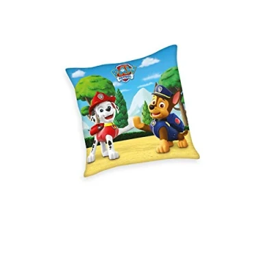 Image de Herding Paw Patrol Coussin Décoratif, Polyester, Multicolore, 1 Unité (Lot de 1)